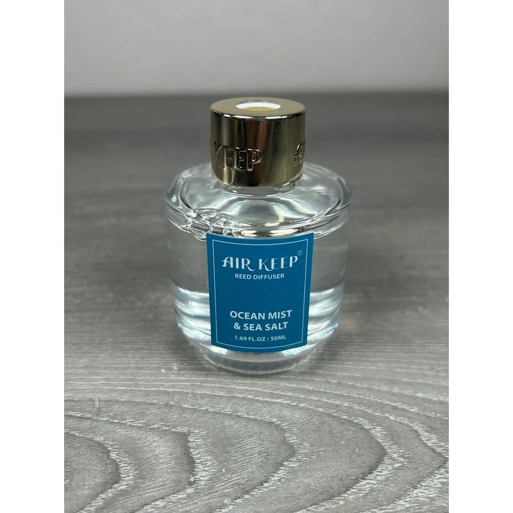 Air Keep Reed Diffuser Set 3 Pack Clean Linen Lavender Eucalyptus Ocean Mist